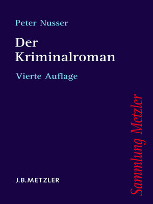 cover image of Der Kriminalroman
